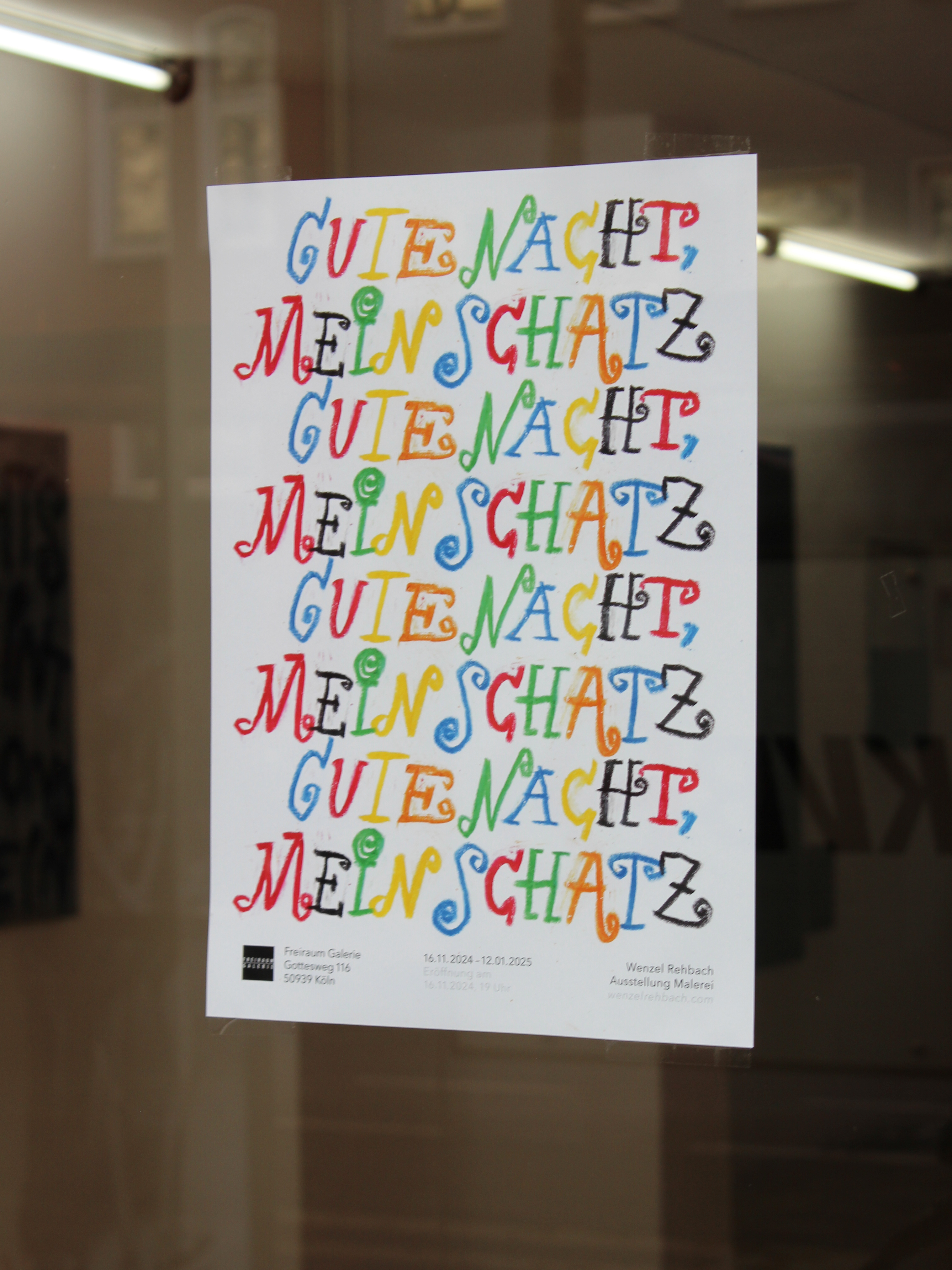 „Gute Nacht mein Schatz“ Emily Xylander Wenzel Rehbach Studio Wochenende